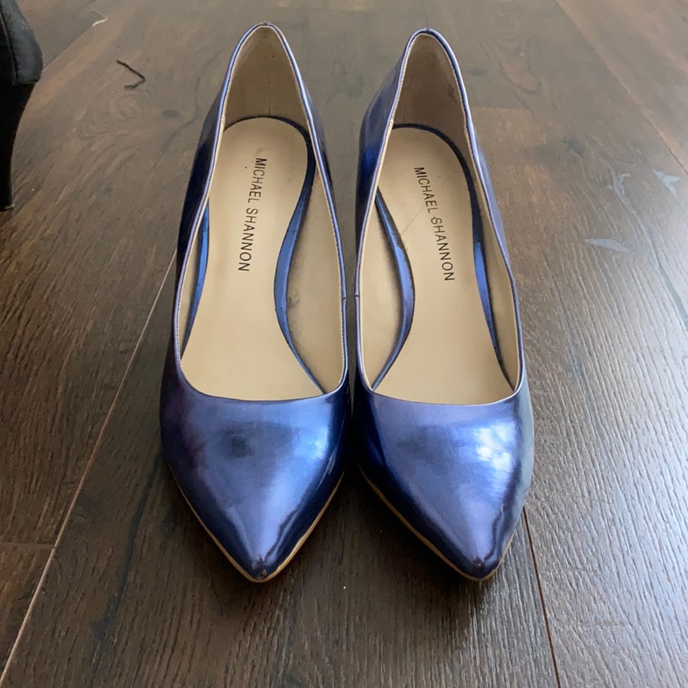 Blue heels
